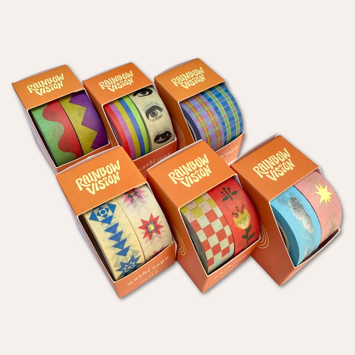 Eyes & Stripes Washi Tape