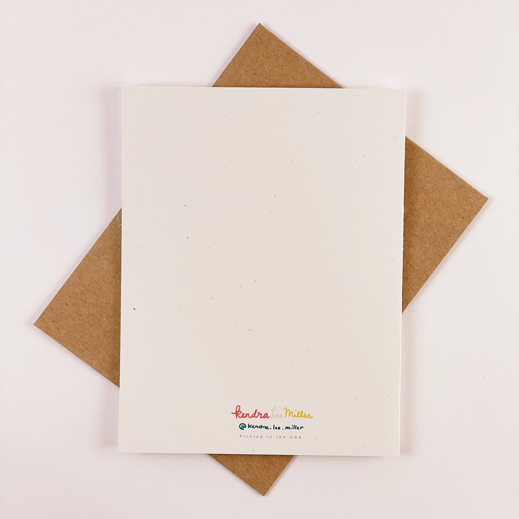 Hello Worm Greeting Card