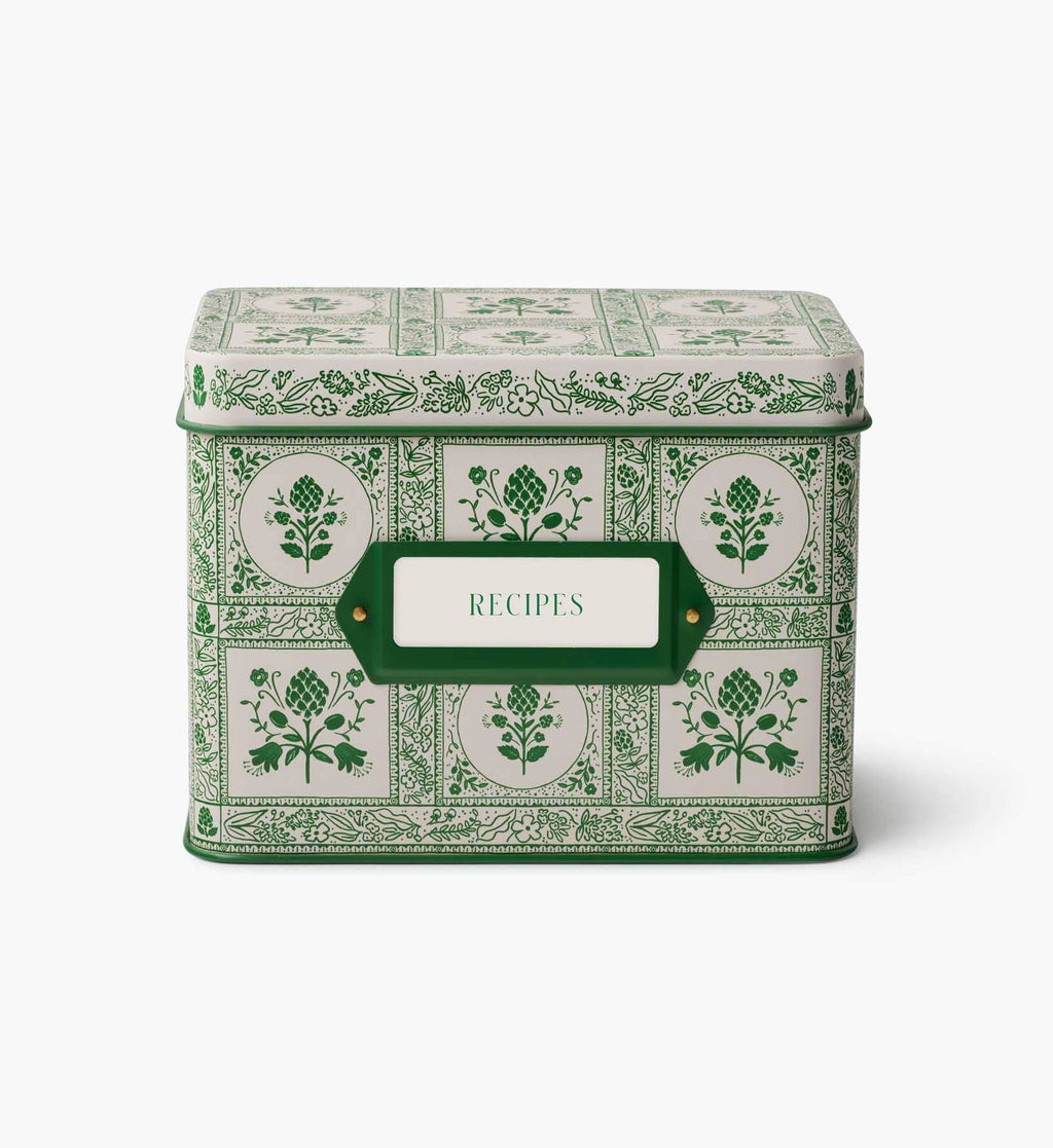Artichoke Recipe Tin