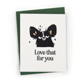 Sarcastic Congrats Card for Dog Lover - A2 Greeting Card