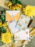 A6 Stationery Set: Sweet Honey & Wild Clover