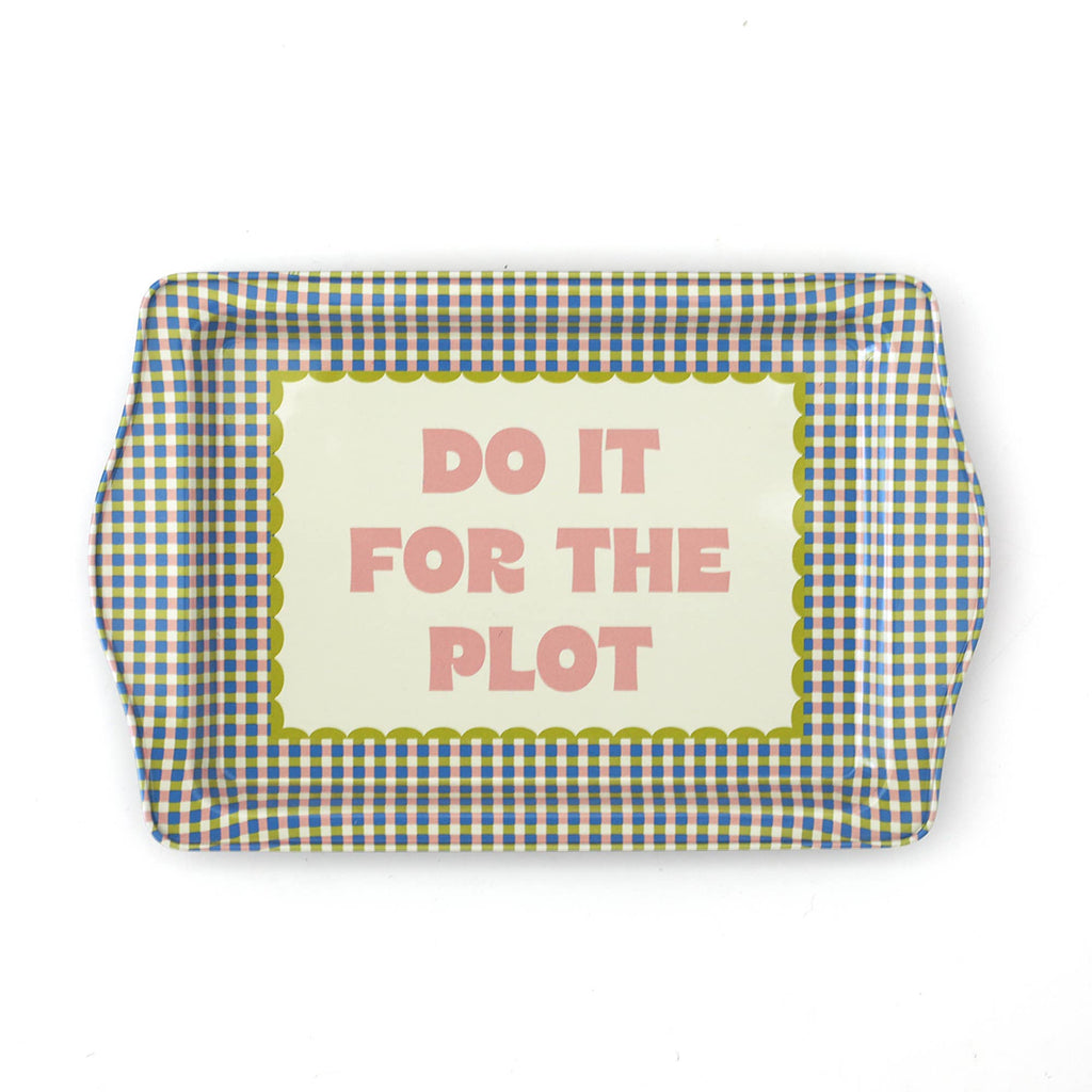 Do It For The Plot Trinket Tray