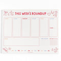 This Week's Roundup 8.5x11" Western Weekly Planner Notepad