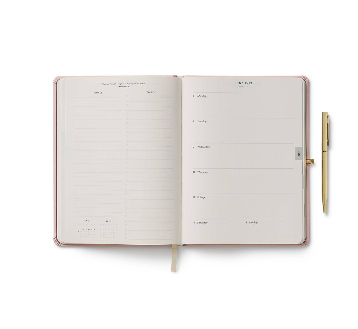 2027 Paisley 12-Month Hardcover Planner with Pen