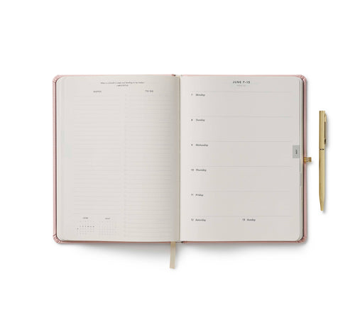 2027 Paisley 12-Month Hardcover Planner with Pen