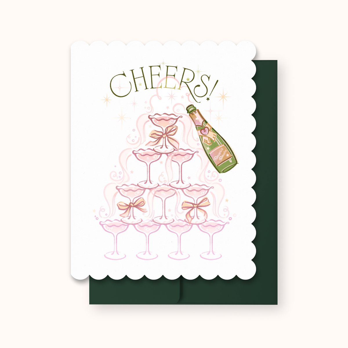 Cheers! | Handmade Greeting Card