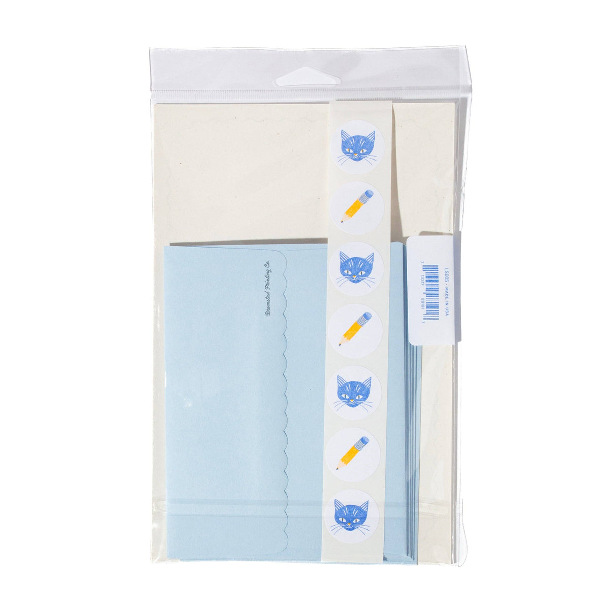 Pencil Cat Letter Writing Set