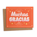 Muchas Gracias Rótulo Spanish Thank You Greeting Card