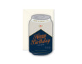 Birthday Brew die-cut folded Greeting Card