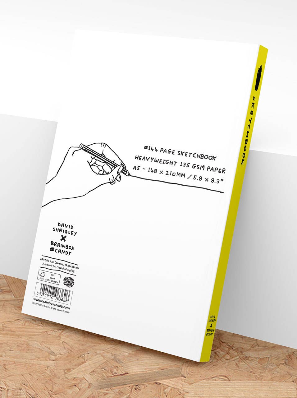 Funny Gift - Ass Drawing Sketchbook by David Shrigley