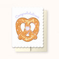 Tying the Knot | Engagement | Handmade Greeting Card