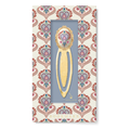 Folk Heart Metal Clip Bookmark