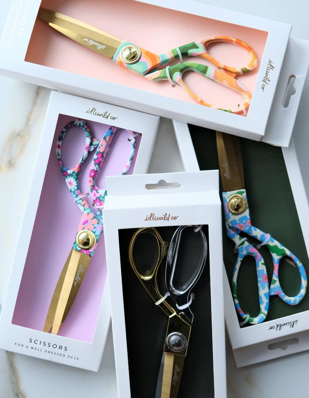 Designer Scissors | Trippy Daisies