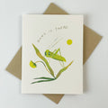 Hang In There Grasshopper Empathy Encouragement Card