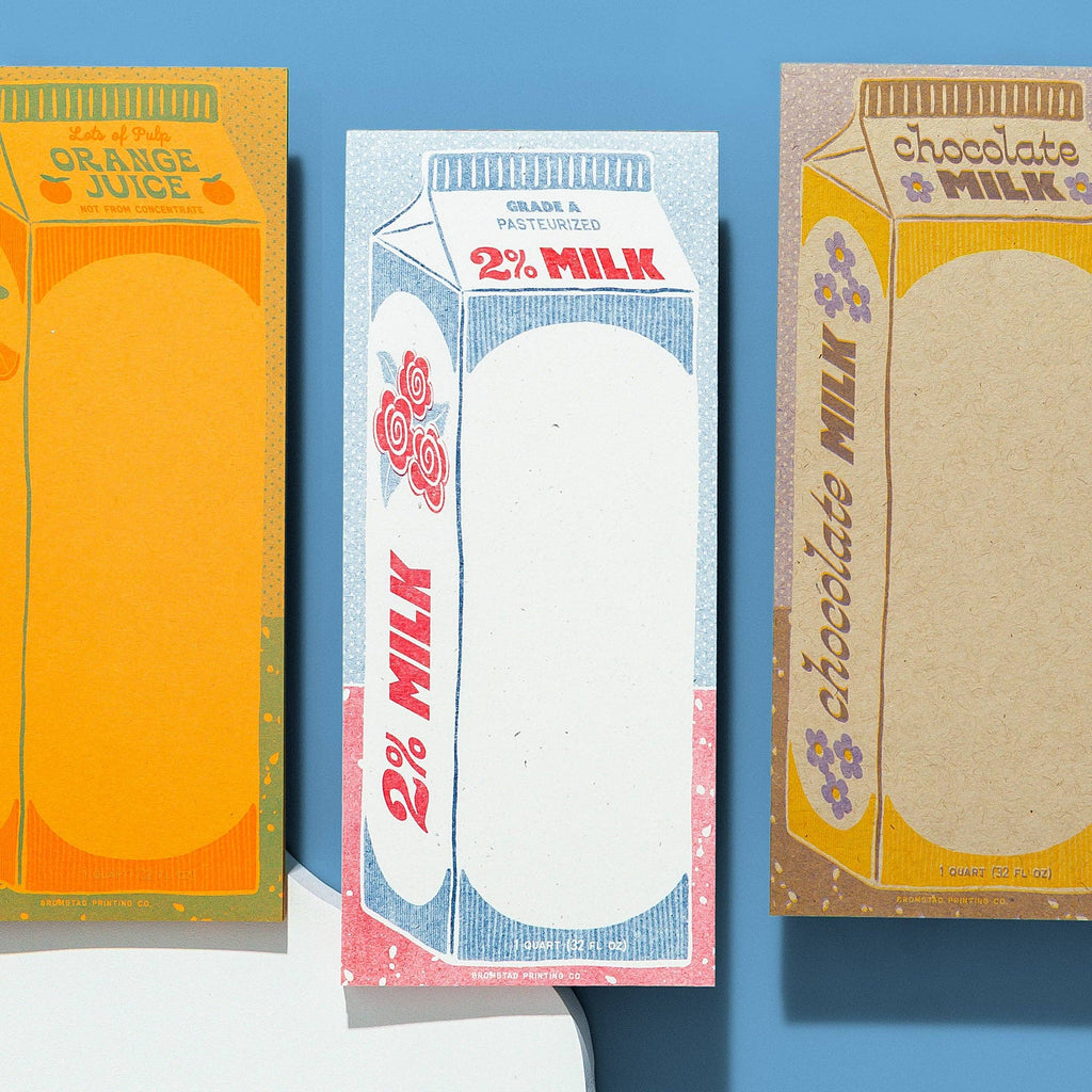 2% Milk - Risograph Notepad