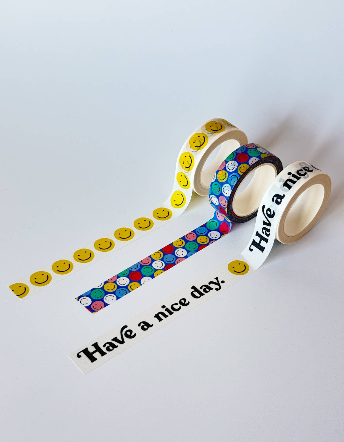 Washi Tape, Set of 3 | Have a Nice Day