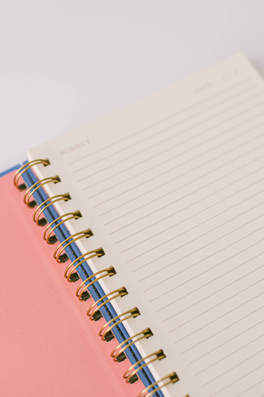 Stamp Pattern Writer's Spiral Notebook