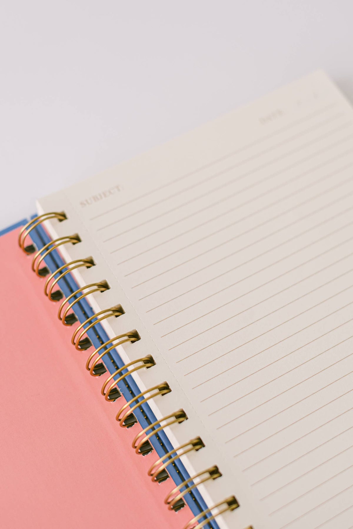 Stamp Pattern Writer's Spiral Notebook