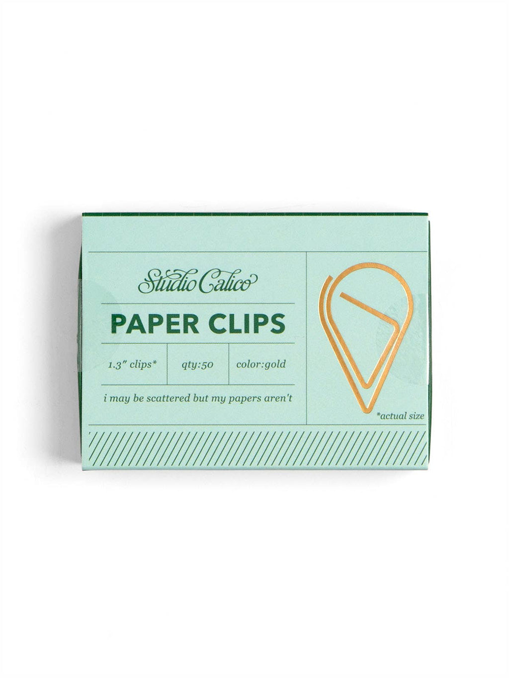 Keep It Together Paper Clips - Blue
