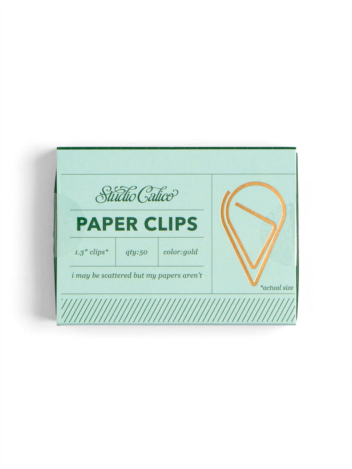 Keep It Together Paper Clips - Blue
