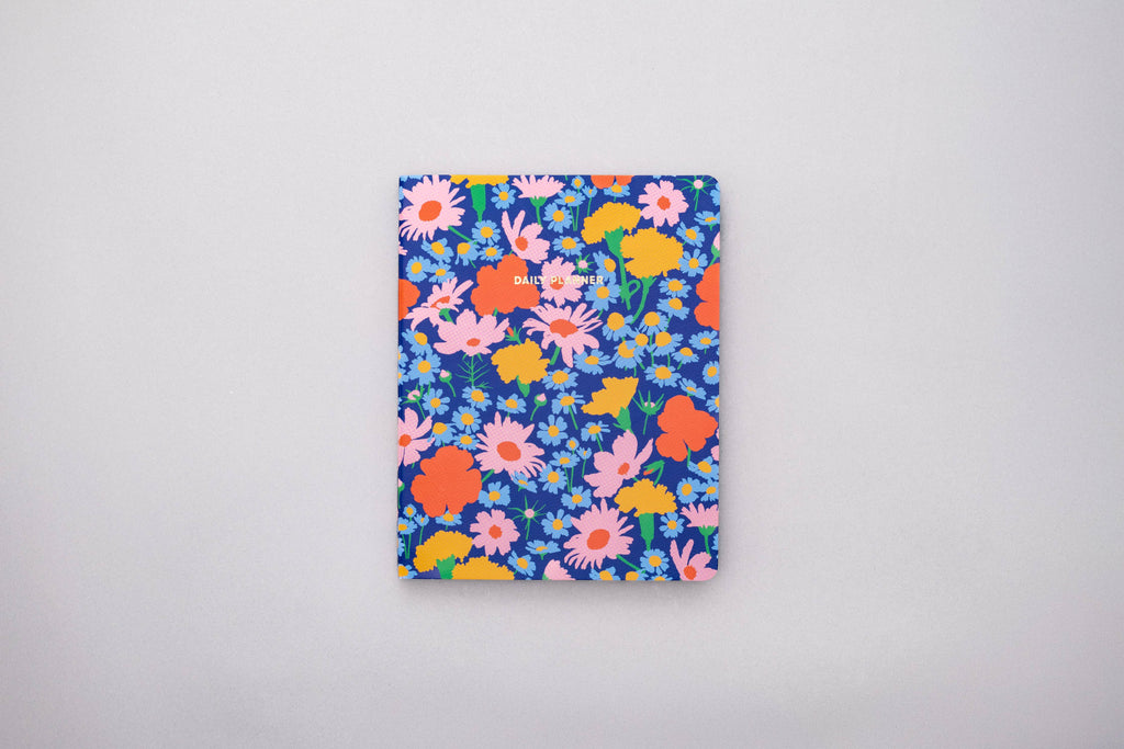 To Do Planner, Blue Floral