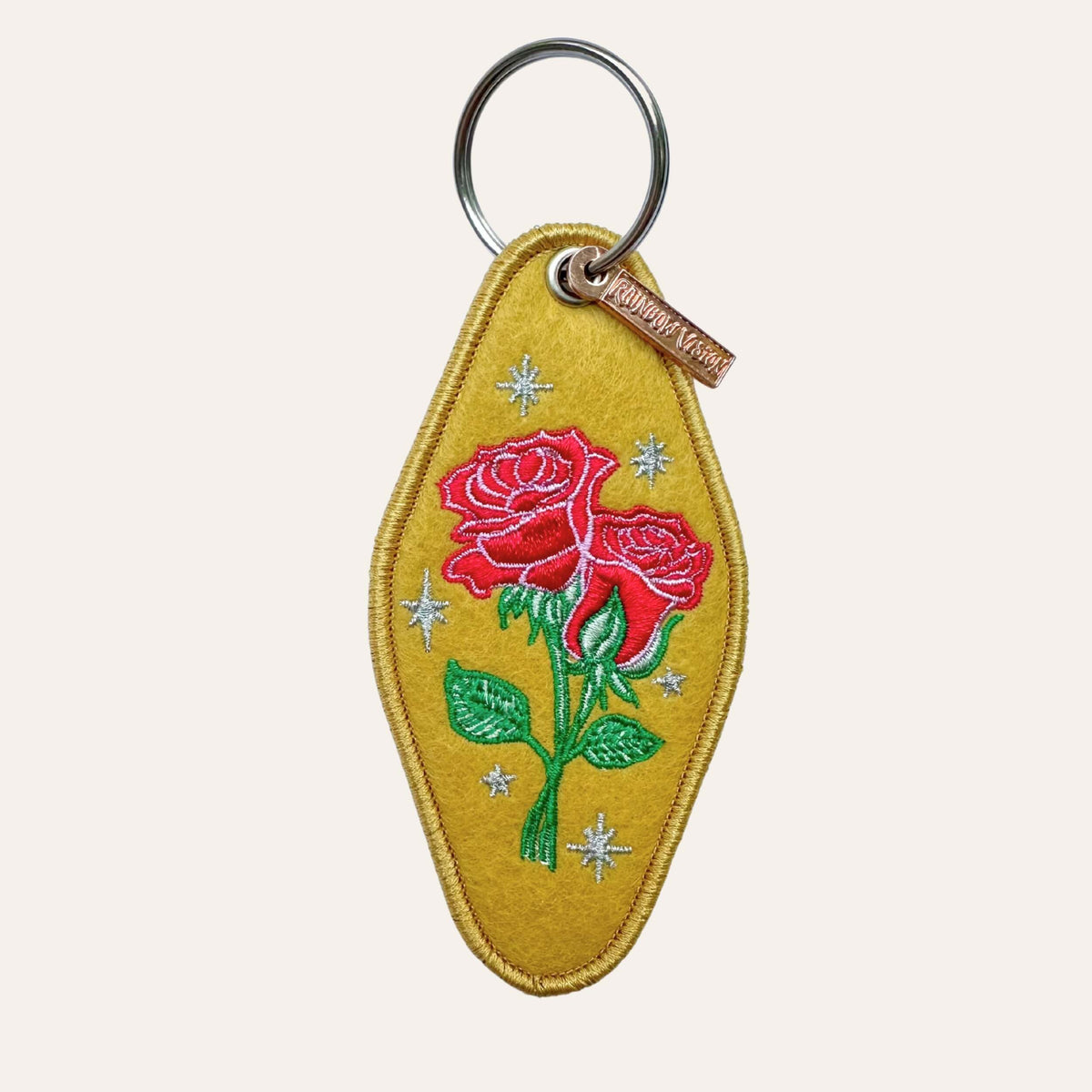 Roses Patch Keychain