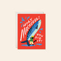 Holy Mackerel – Fish Pun Congratulations Card