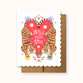 Wild About You | Handmade Greeting Card