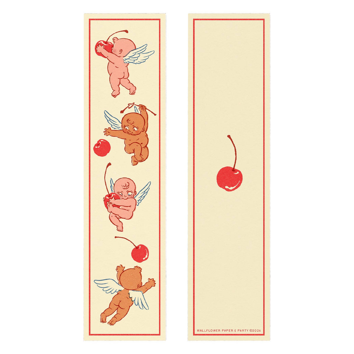 Cherry Cherubs Bookmark