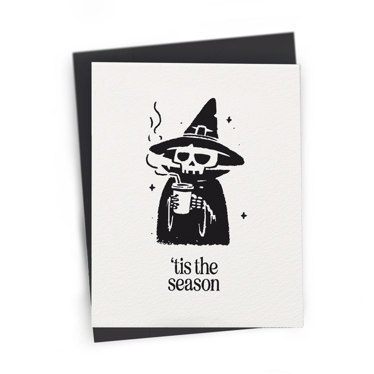 'Tis the Season' for Halloween - A2 Holiday Greeting Card