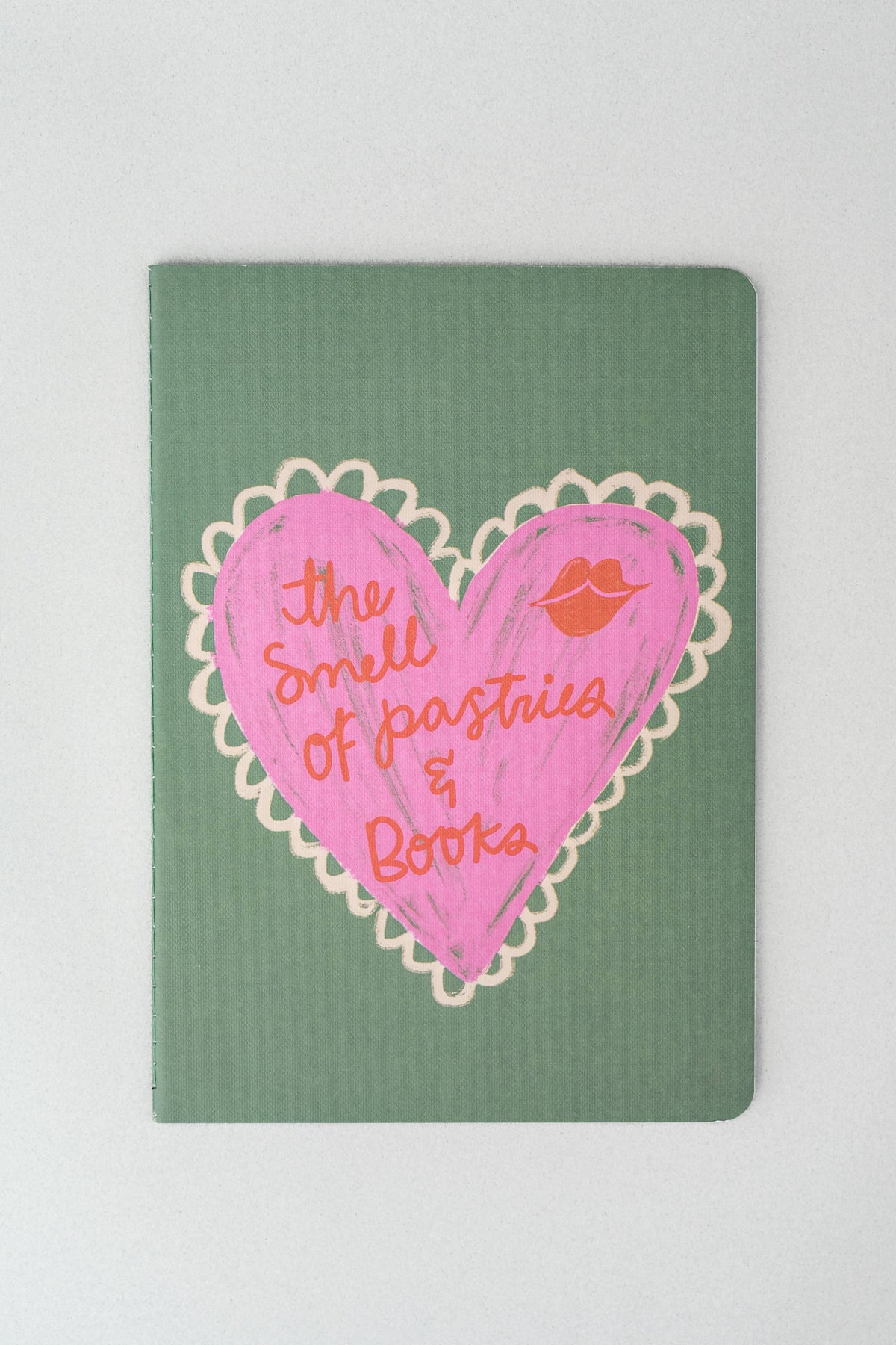 Rough Draft Notebook Set, Pastries and Books
