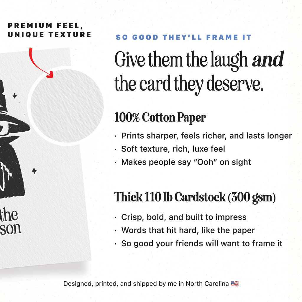 'Tis the Season' for Halloween - A2 Holiday Greeting Card