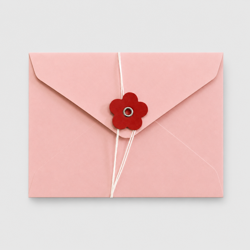 10 Retro Kraft Sealing Envelopes