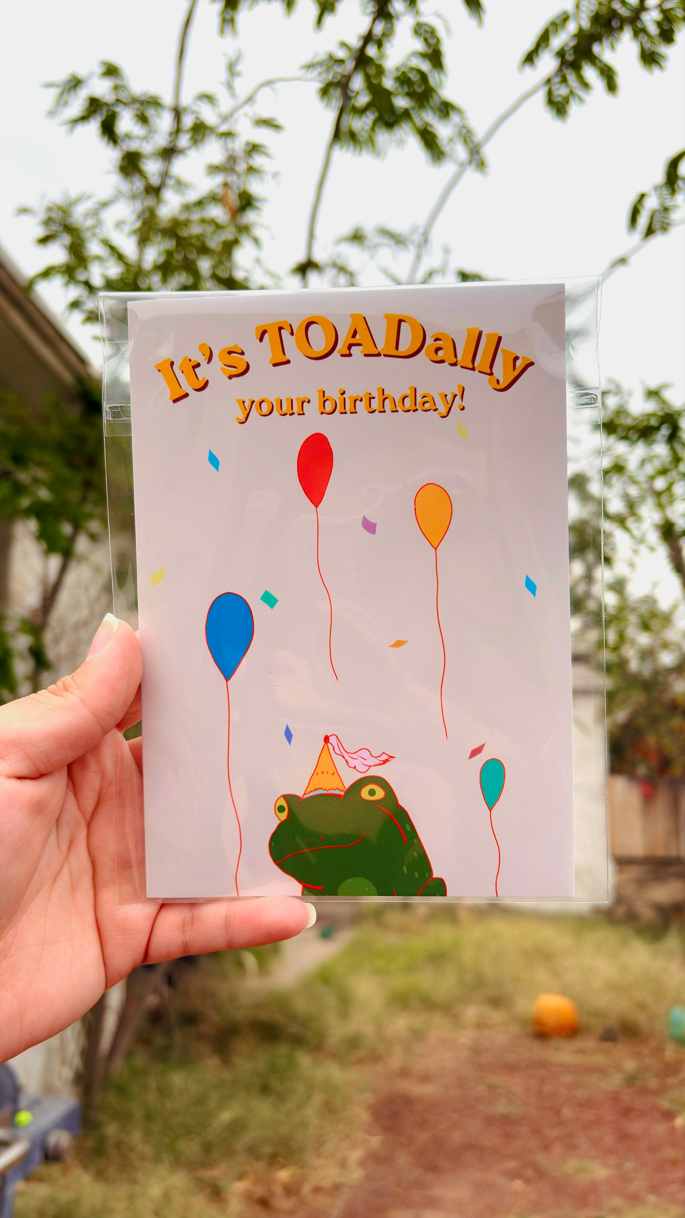 Toadally Birthday