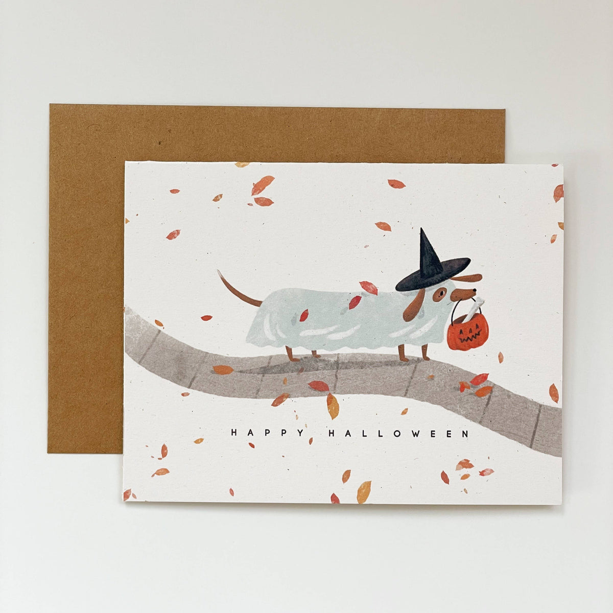 Happy Halloween Dog Greeting Card