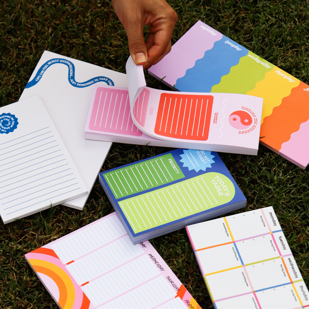 Finding My Balance Notepad