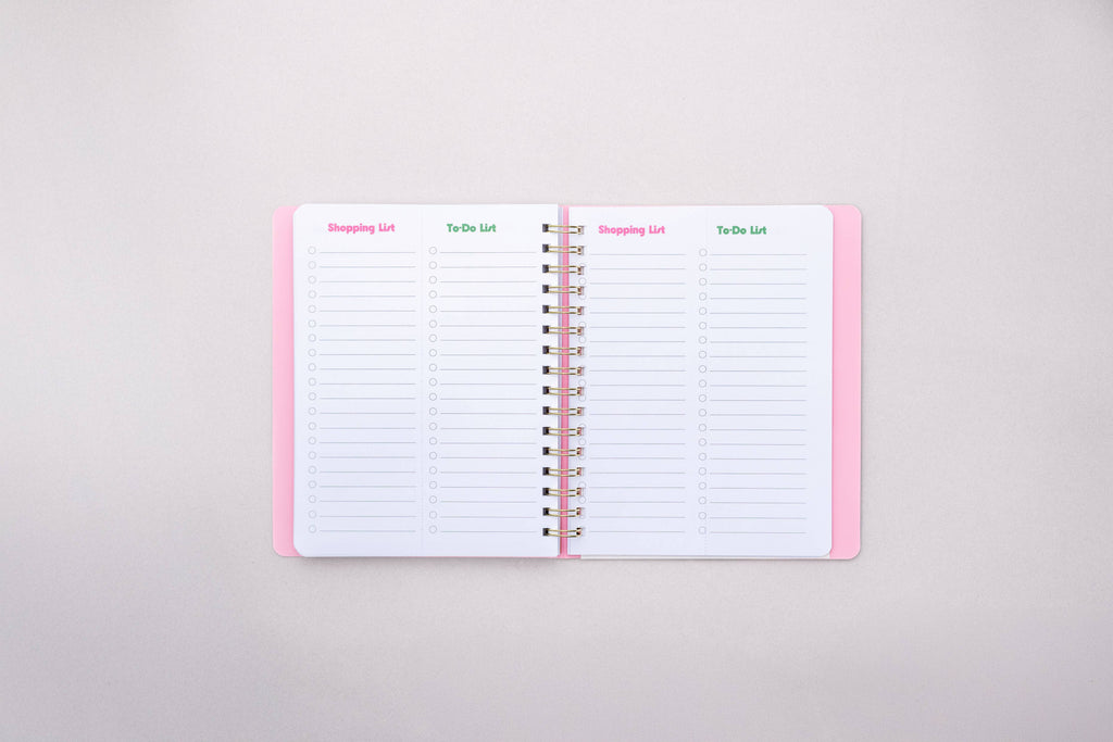 To Do Planner, Blue Floral