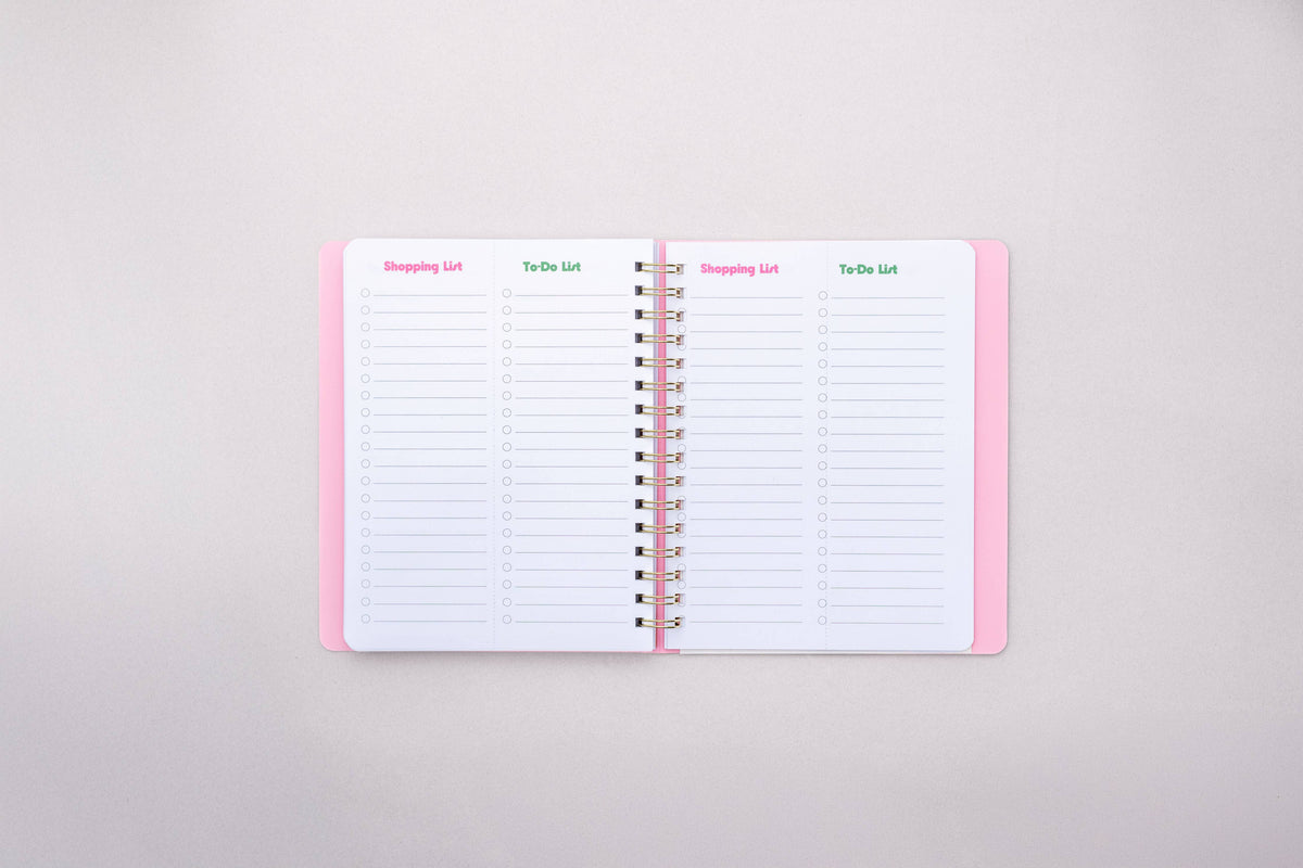 To Do Planner, Blue Floral