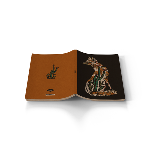 RaycoDesign — Coyote Mirage Kraft Layflat Notebook KLC2311KL