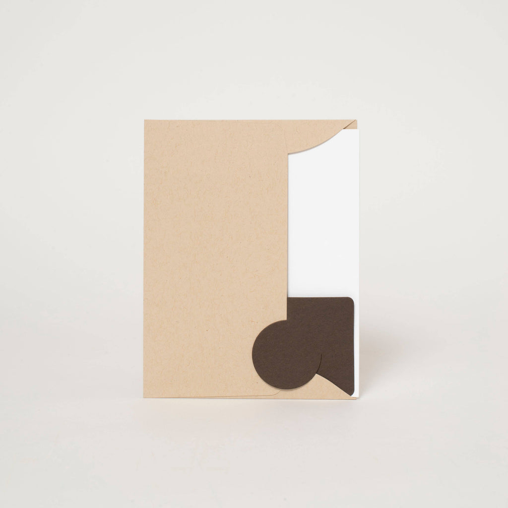 Love You Papa Gnome Letterpress Greeting Card by Phoebe Wahl