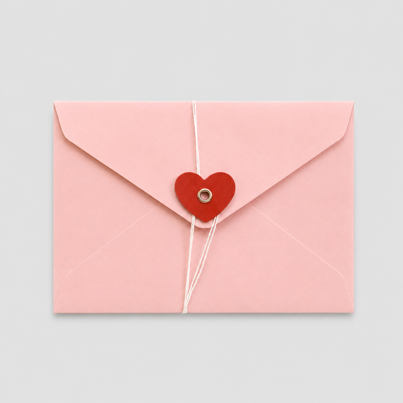10 Retro Kraft Sealing Envelopes