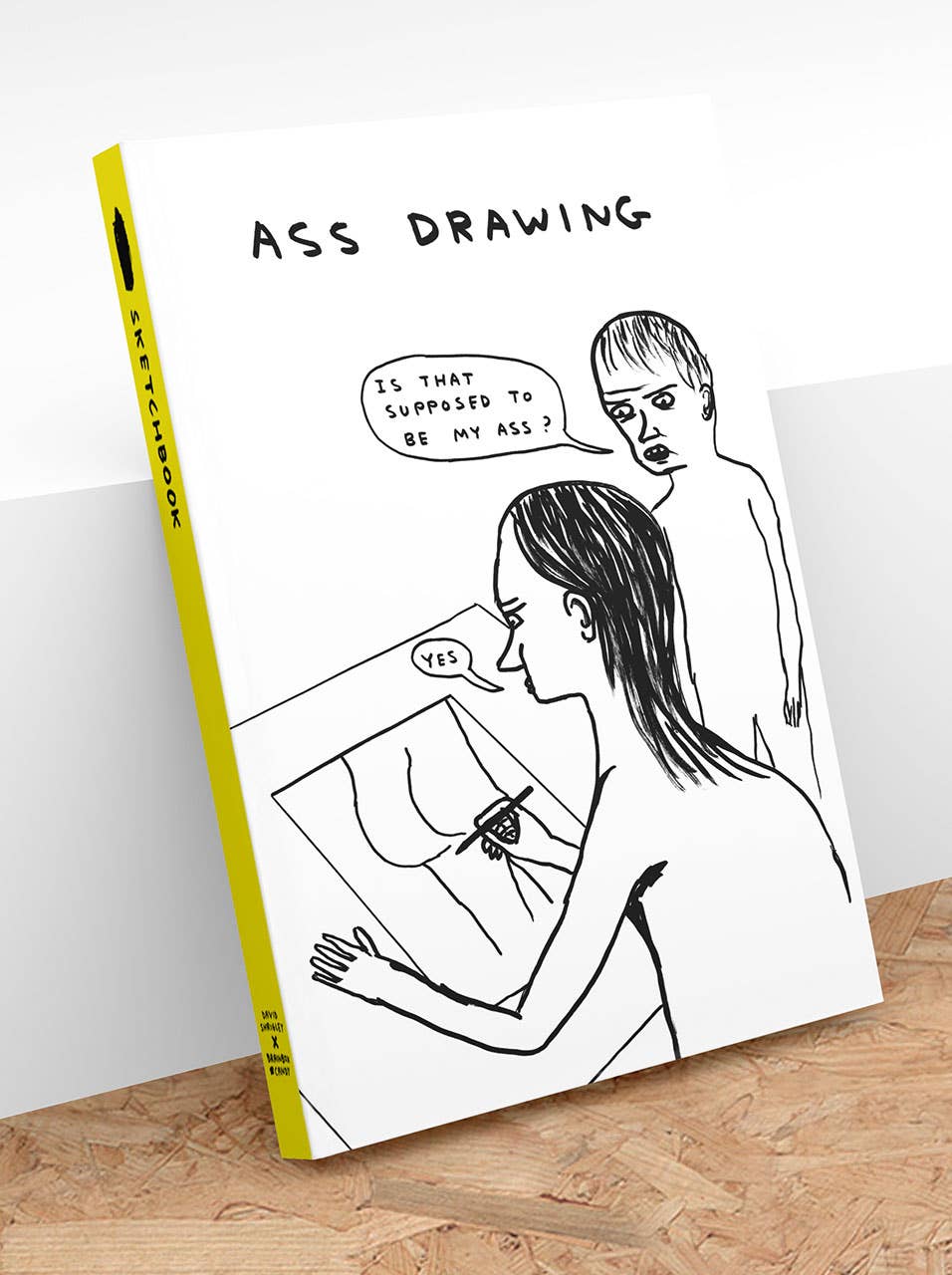 Funny Gift - Ass Drawing Sketchbook by David Shrigley