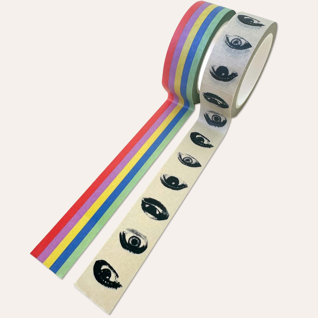 Eyes & Stripes Washi Tape