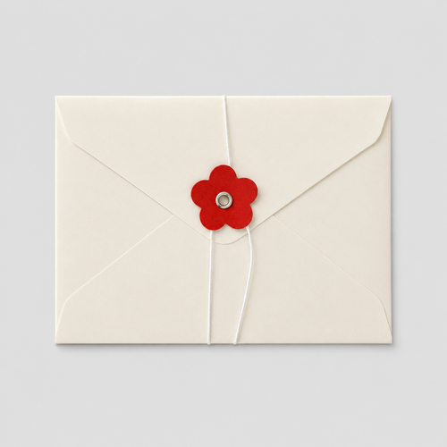 10 Retro Kraft Sealing Envelopes