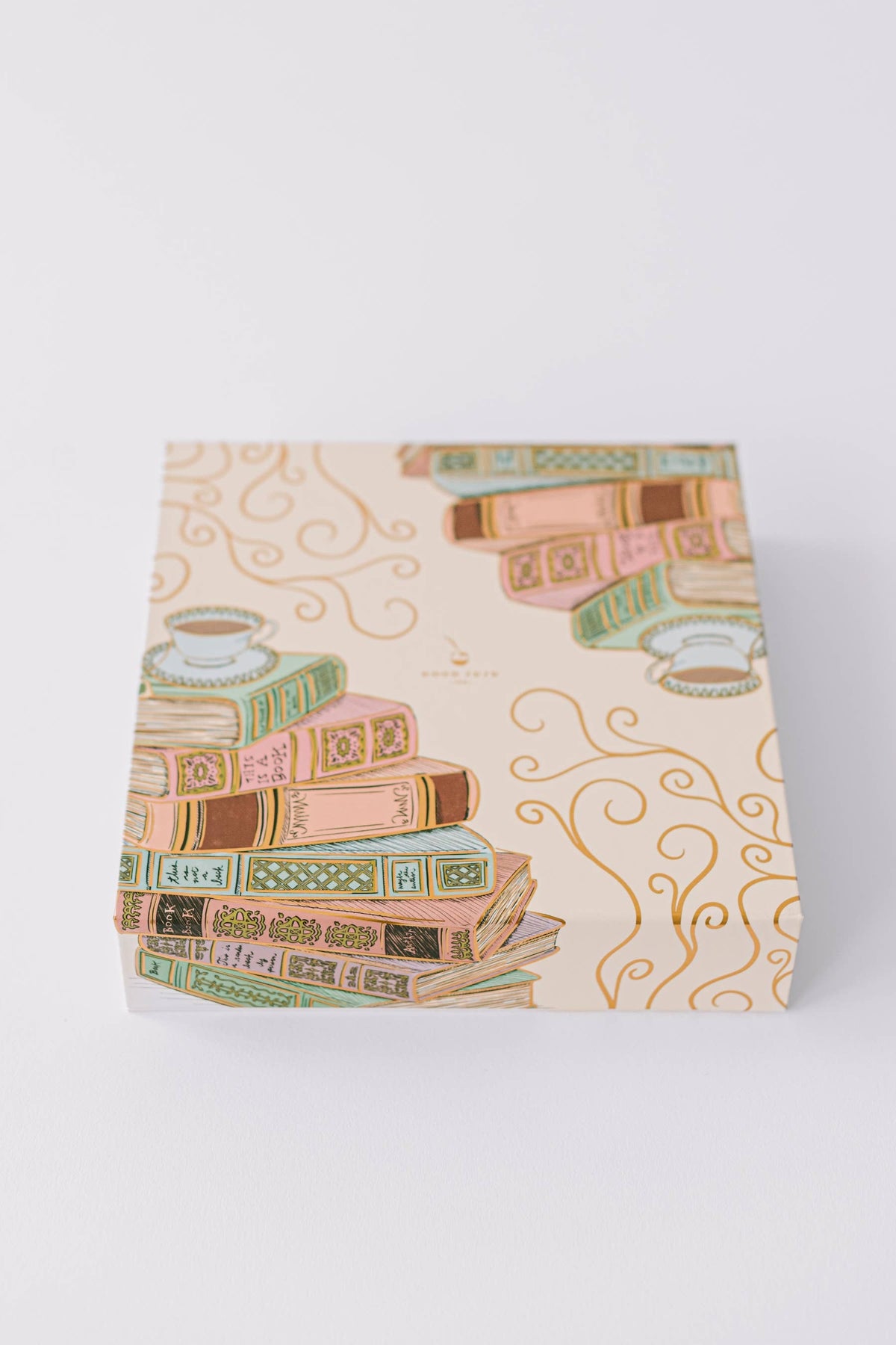 Cozy Book Stack Luxury Stationery Set