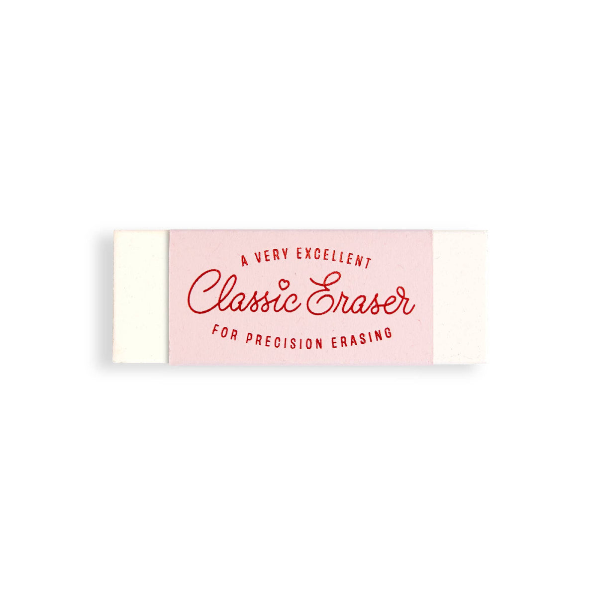 Classic Foil Printed Eraser - Handmade in UK