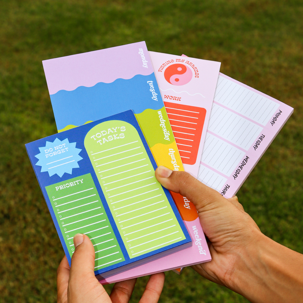 Finding My Balance Notepad