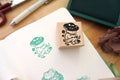 Mushroom Friend Rubber Stamp