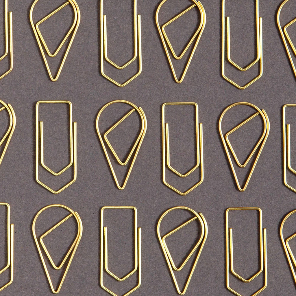 Keep It Together Paper Clips - Red