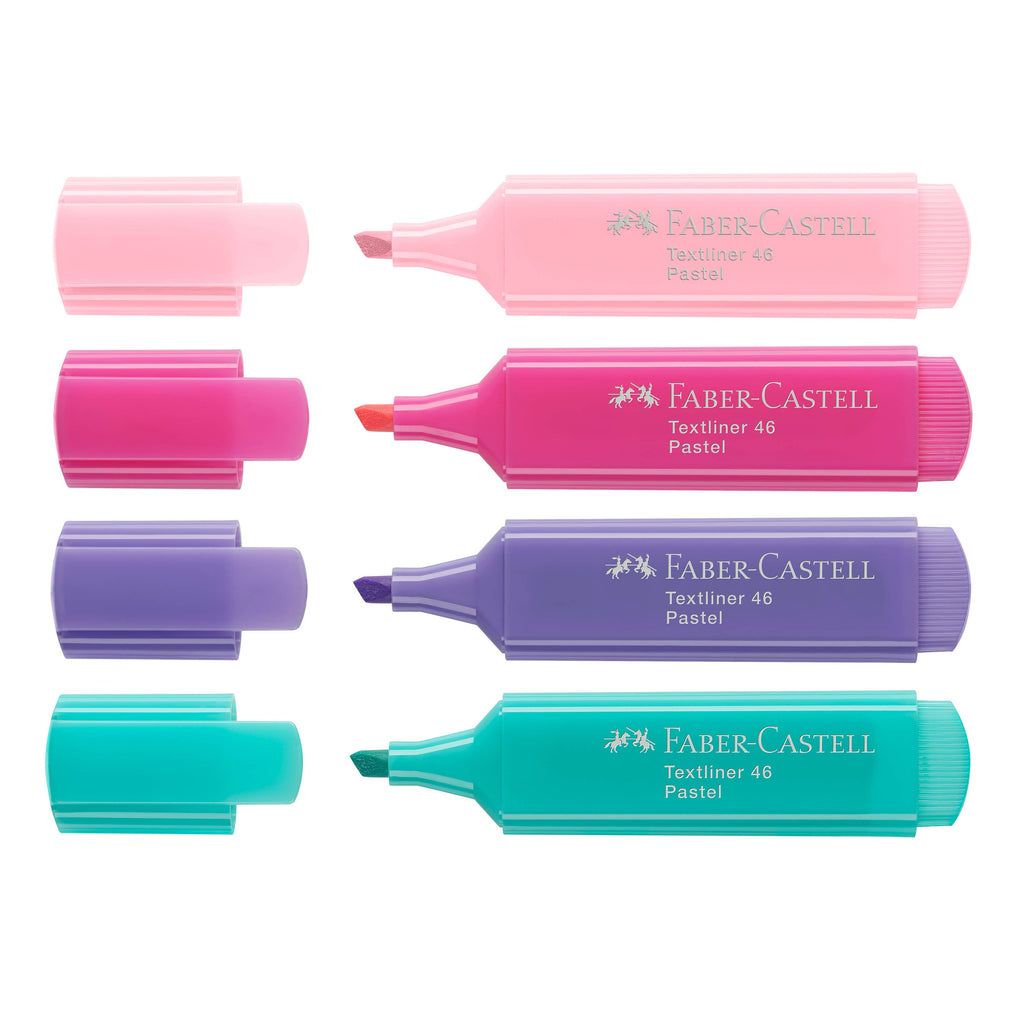 Highlighters, Pastel - Wallet of 4